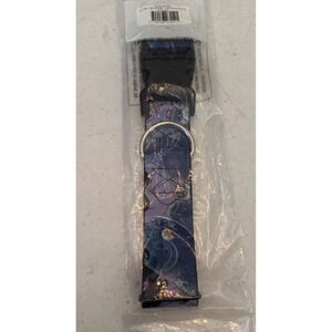 Buckle Down Plastic Clip Dog Collar Ursula Wide-Med The Little Mermaid